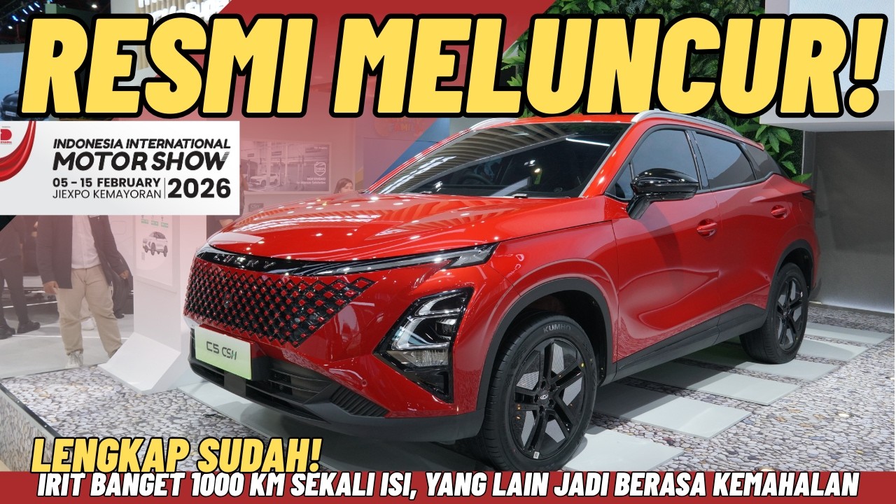 RESMI DILUNCURKAN! SANGAT IRIT SEKALI PENGISIAN CHERY C5 CSH BISA MENEMPUH 1000 KM, HARGANYA MURAH!!