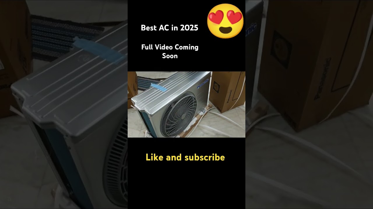 Panasonic AC 1.5 Ton 2025 Model Unboxing | Smart Cooling with Style!