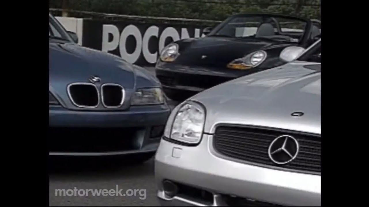 Motorweek 1999 German Roadster Comparison Test