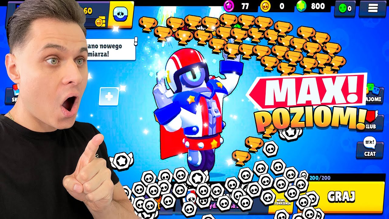 STU NA MAX POZIOMIE w Brawl Stars!