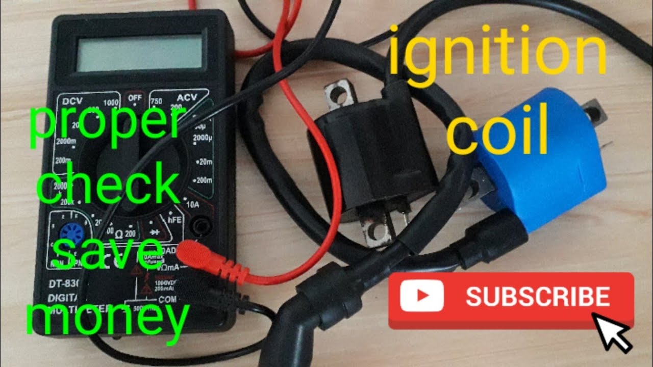 paano magtest ng ignition coil gamit ang multimeter
