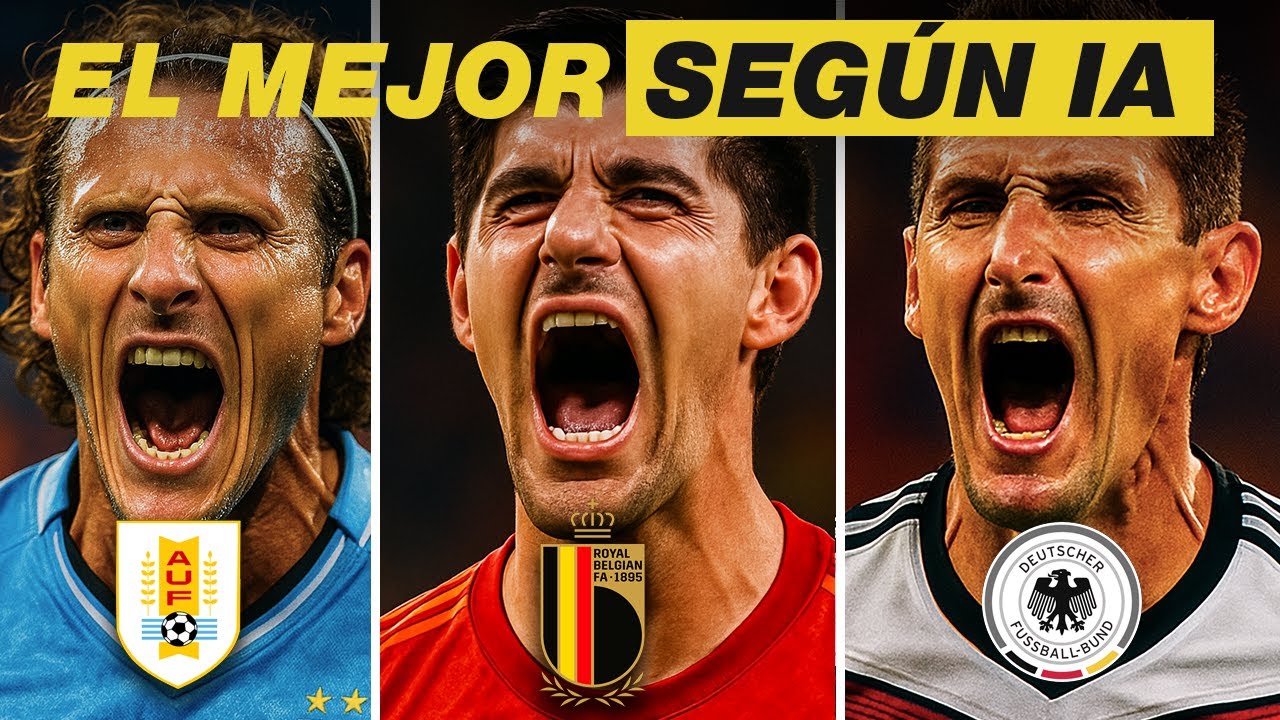 El mejor Jugador de cada país... elegido por IA