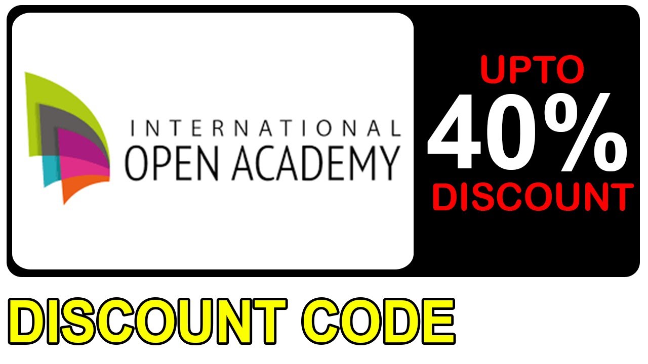 International Open Academy Discount Code For 2025