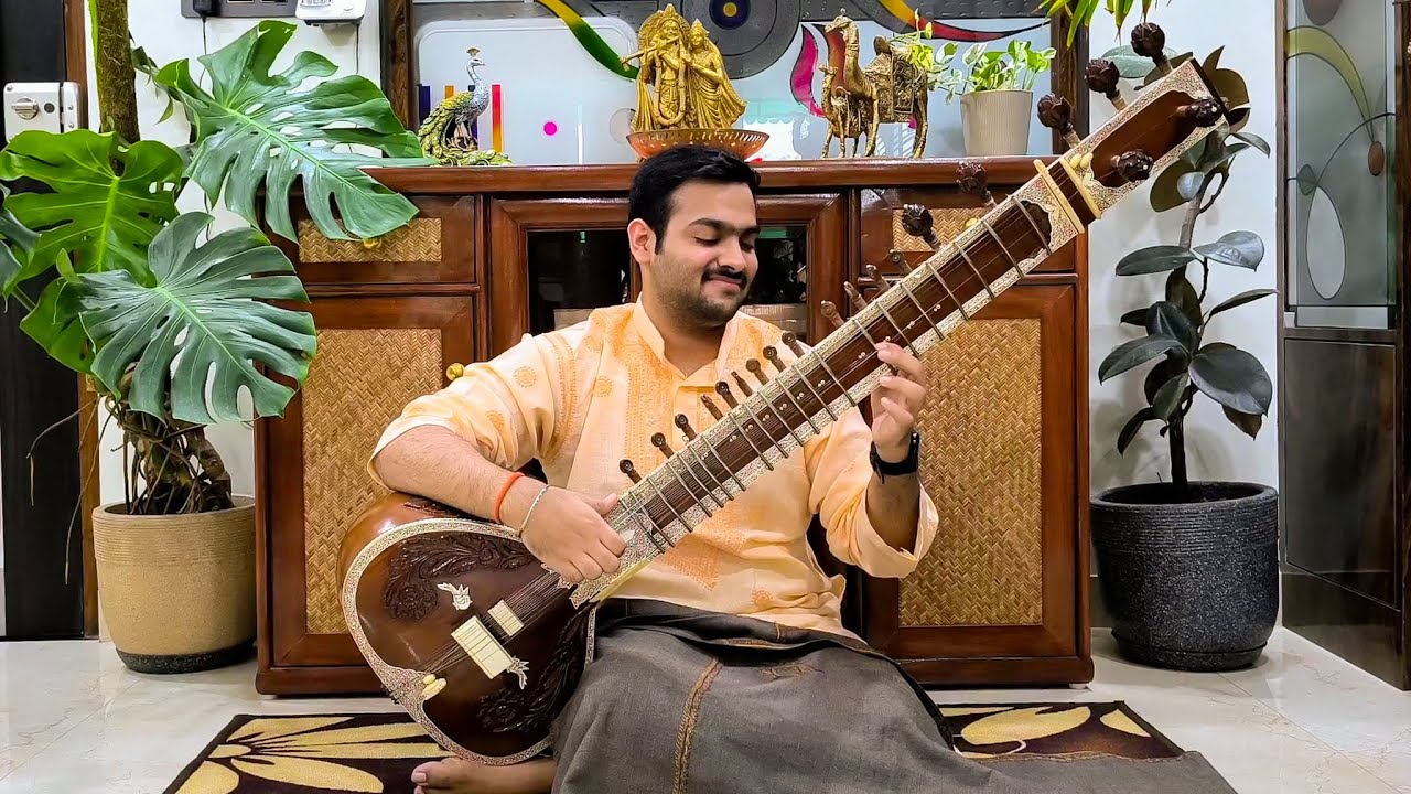 Drut Gat based on Raag Bhoopali | Teentaal | Sitar
