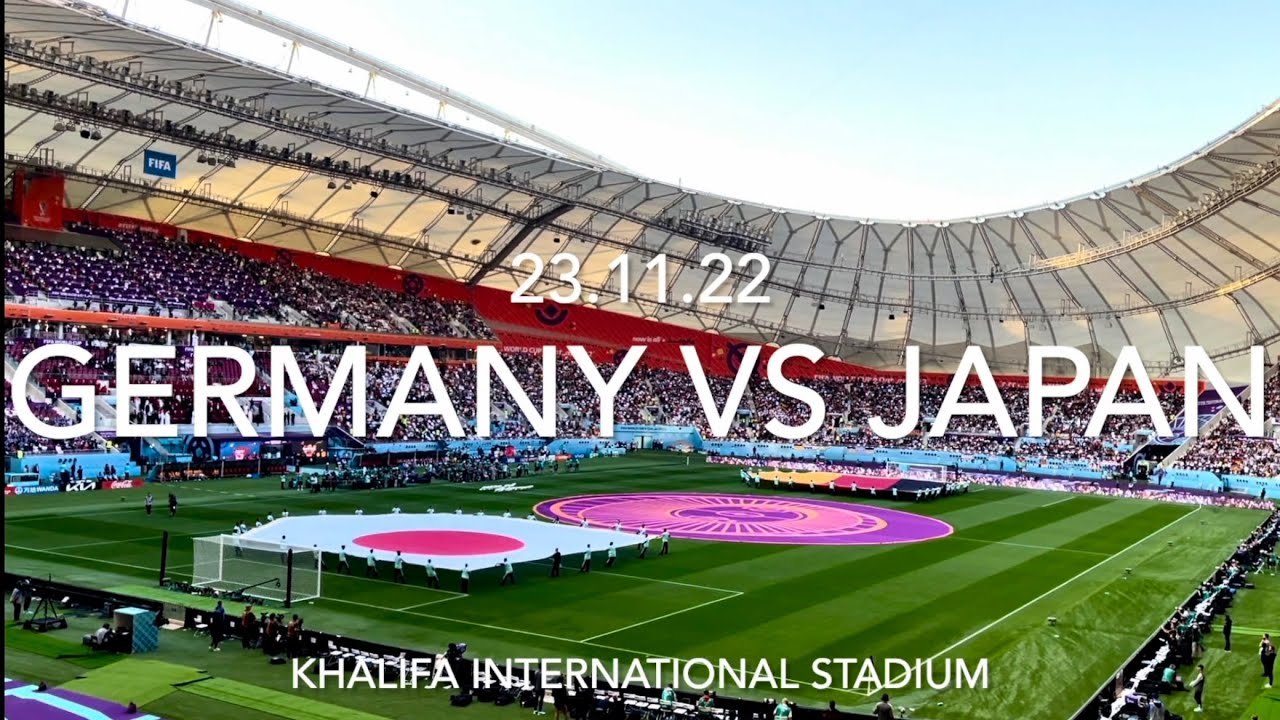 FIFA World Cup™ 2022 Qatar | Germany vs Japan Stadium Experience | Khalifa International Stadium