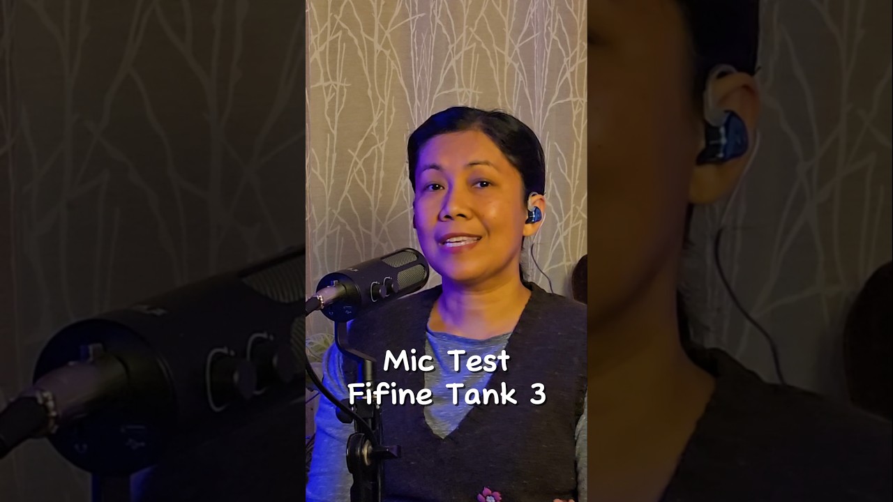 Fifine Tank 3 - Mic Test