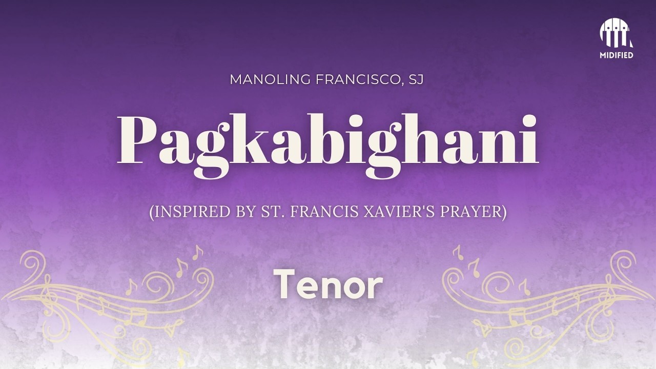 Pagkabighani – Manoling Francisco, SJ (Tenor)