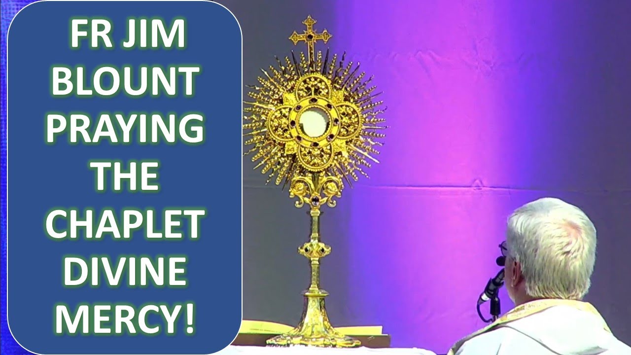 🙏Отец Джим Блаунт молится венчиком божественной милости!🙏