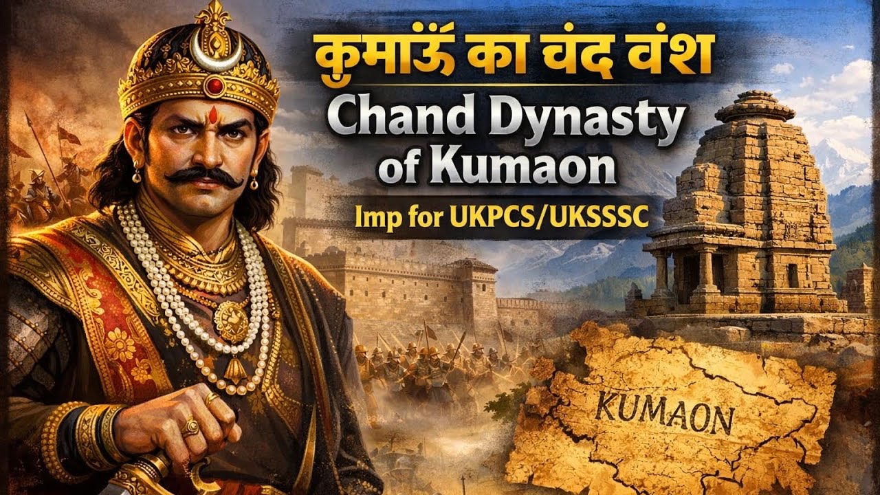 Chand Dynasty Of Kumaon | कुमाऊँ का चंद वंश | Part I