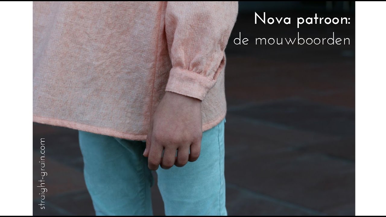 Hoe stik je mouwboorden (met split)?