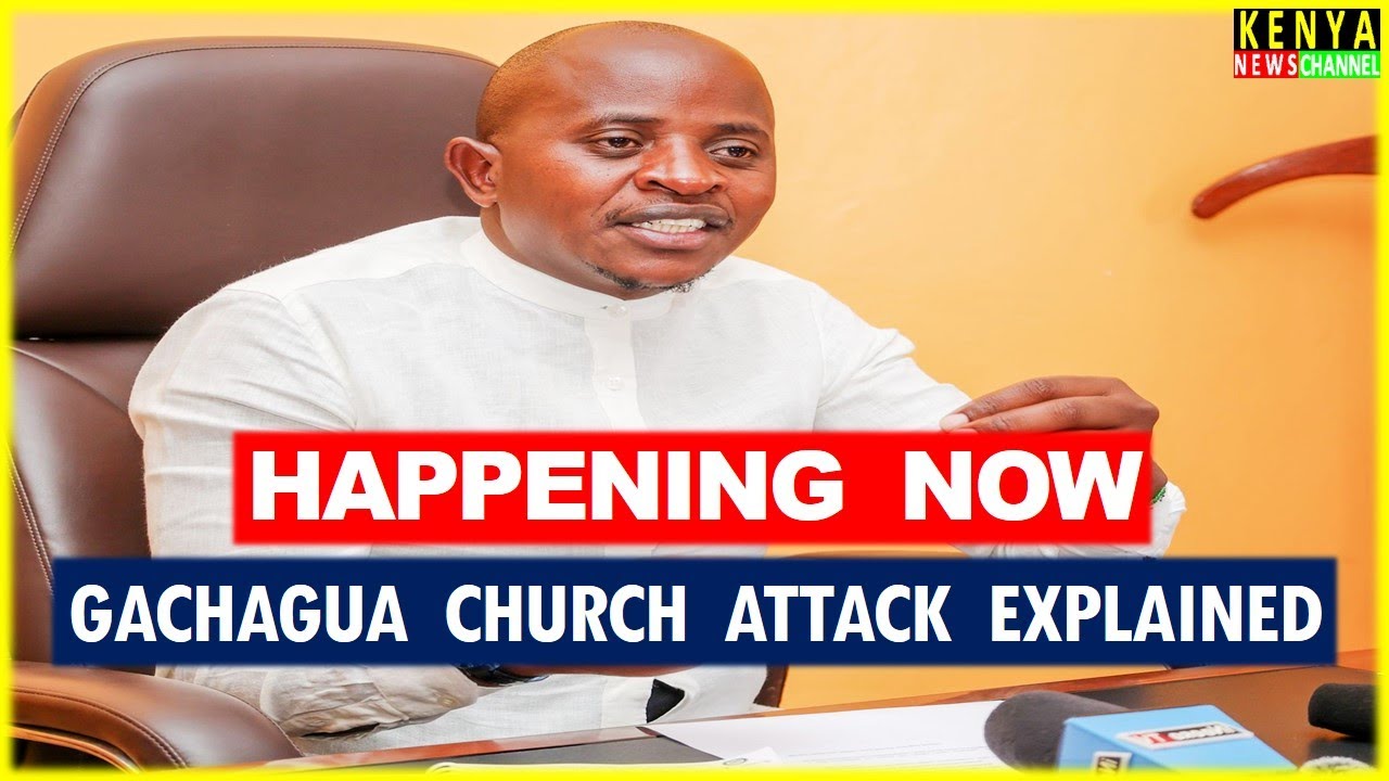 LIVE - Mathira MP Wamumbi responds to Gachagua allegations that he Organized Church Attack Teargass