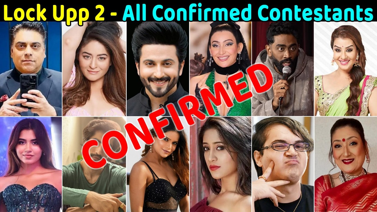 Lock Upp season 2 all 14 confirmed contestants list