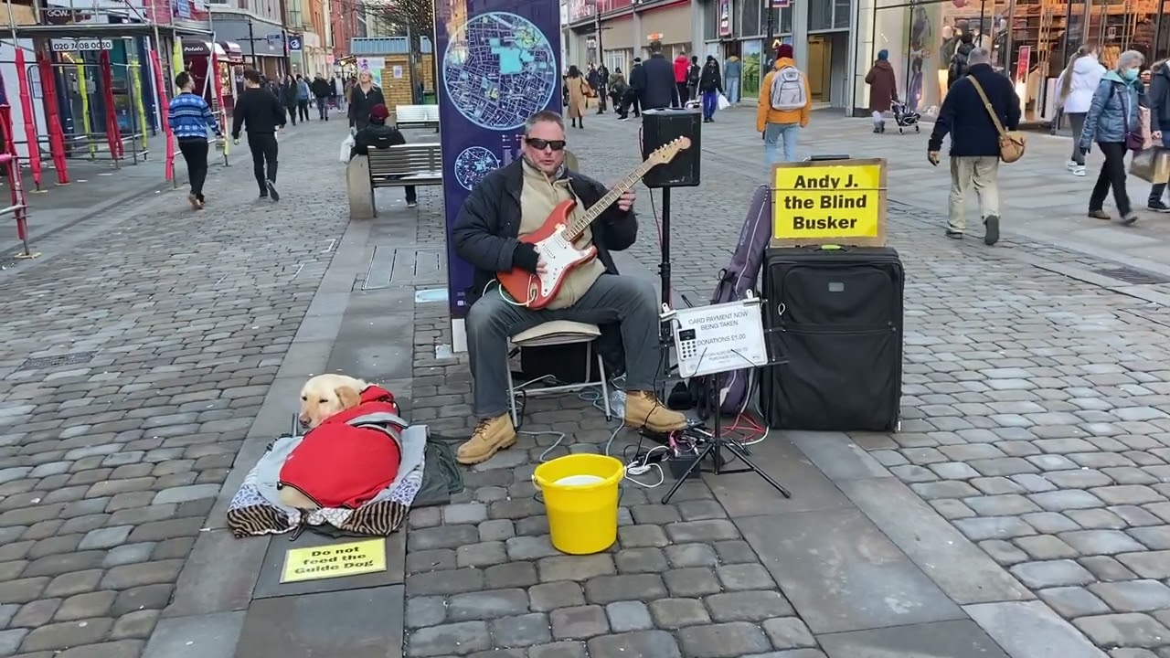 Andy the Blind Busker Apache