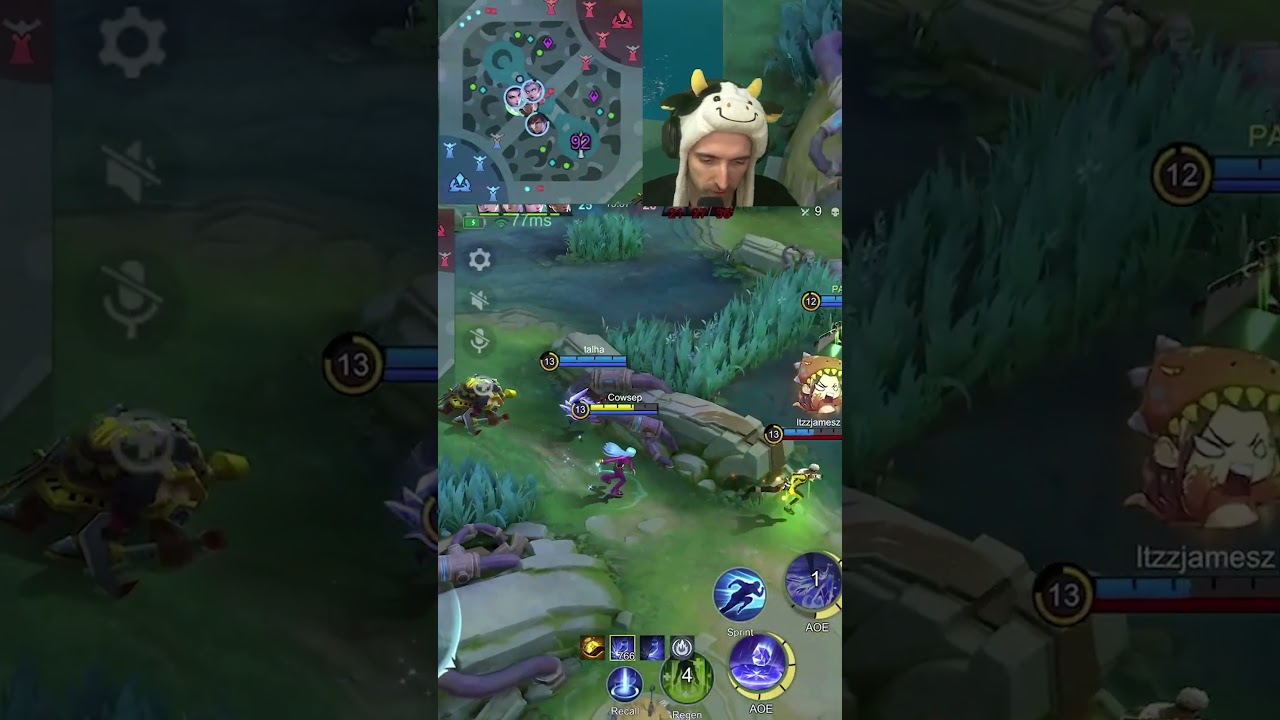 Just a normal game in the Philippines server #mobilelegends