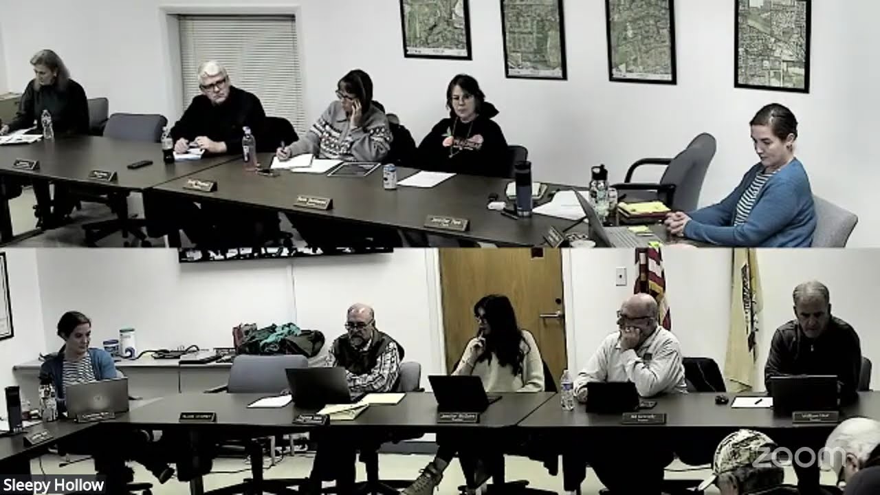Board of Trustees, December 15, 2025 - Village of Sleepy Hollow