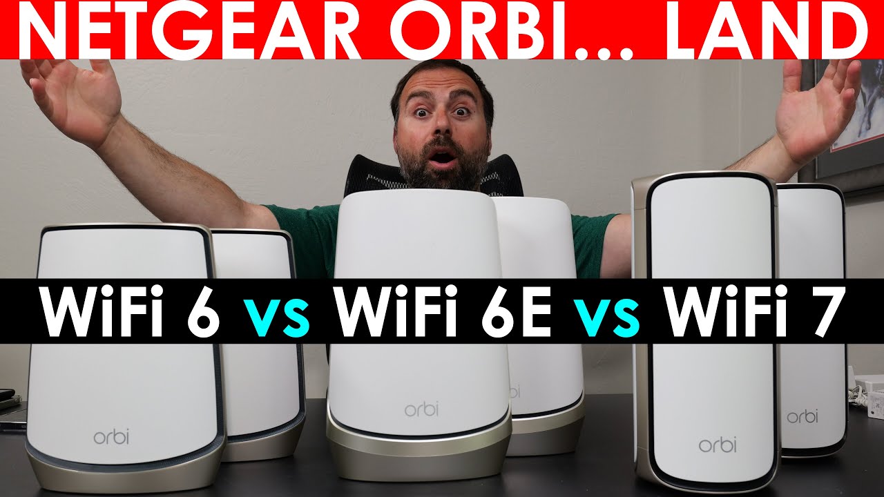 NETGEAR ORBI 860, 960 и 970 серии | Полный обзор | Тесты скорости, тесты зоны покрытия, приложени...