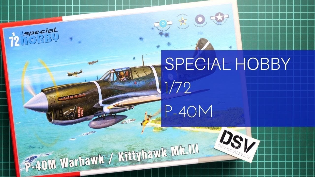 Special Hobby 1/72 P-40M Warhawk / Kittyhawk Mk.III (SH72382) Review