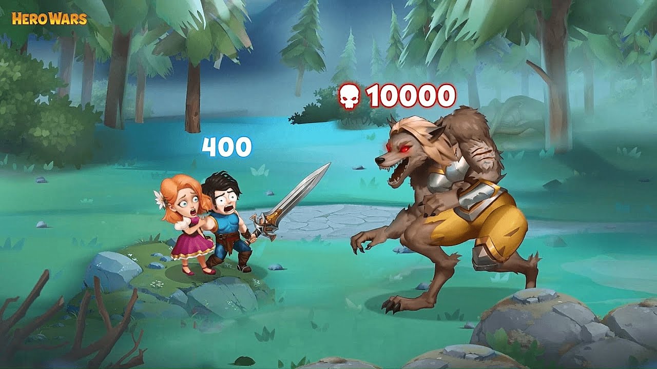 Hero Wars: Will the female warrior transform into a werewolf?