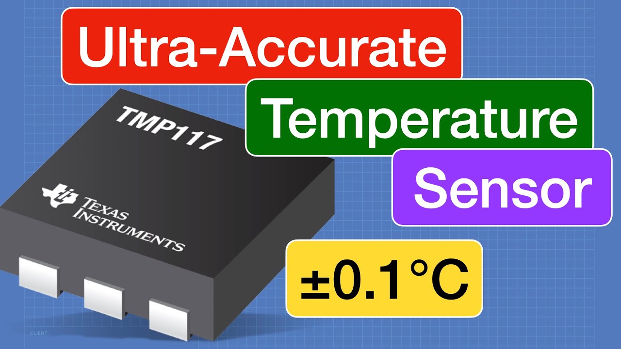 Прецизионный датчик температуры TMP117 — создаём WiFi-термометр