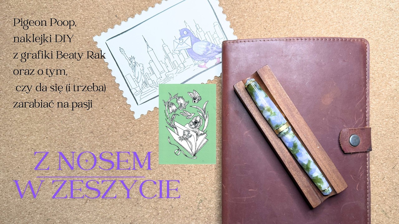 Moje lektury, filmy i posty, które dały mi do myślenia i naklejkowe rękodzieło z kartki od NOTEKA