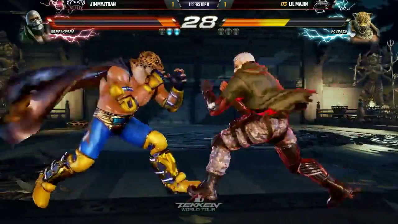 JimmyjTran (Bryan) Vs Lil Majin (King) - TOP 8 - Tekken 7 - CEO 2018