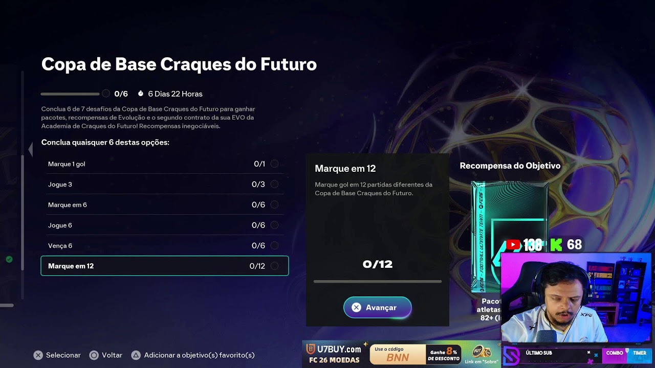 FUTURE STARS E EVO 2PS+ 🔥 @danthebnn ❗trade ❗contato ❗social