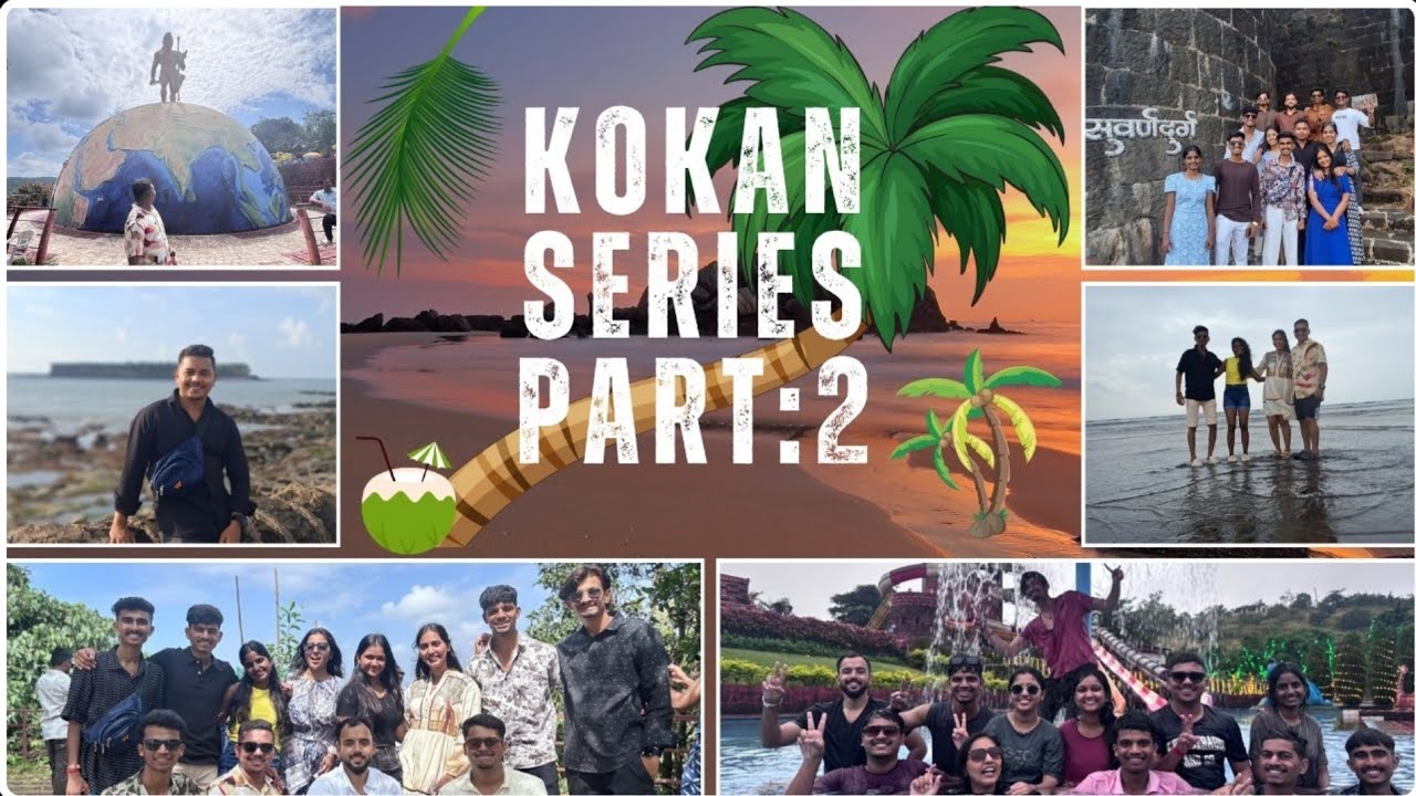 कोंकण सफर निसर्गाचा अप्रतिम प्रवास..!🌴🥥🌊#kokan #travling #kokan 