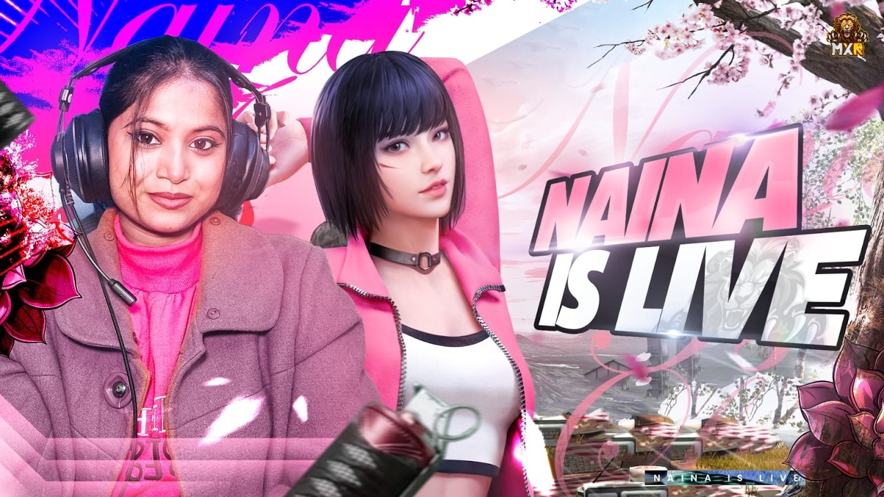🔴[Live Free Fire New Rank Season Rank Push Live !!😎🎀 #freefirelive #femalegamer #guildtestlive