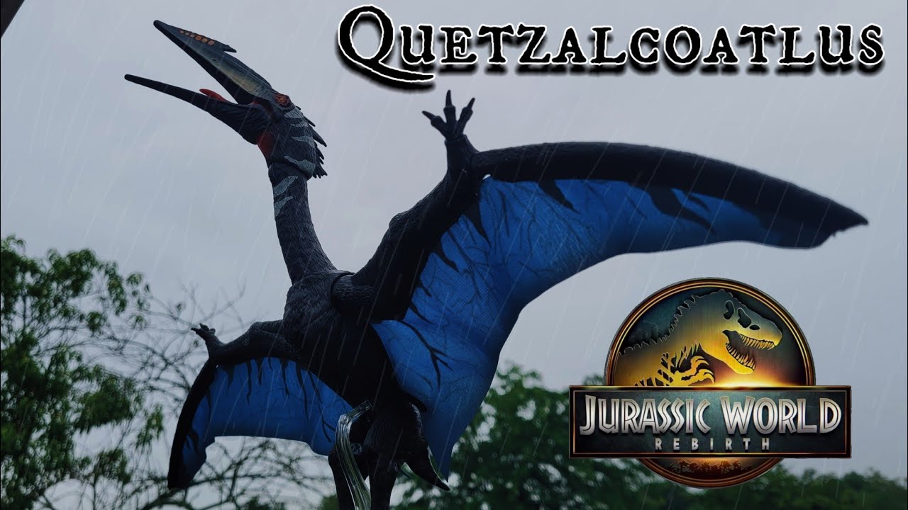The Best Pterosaur Figure?|Jurassic World Rebirth Aerial Ambush Quetzalcoatlus Review!