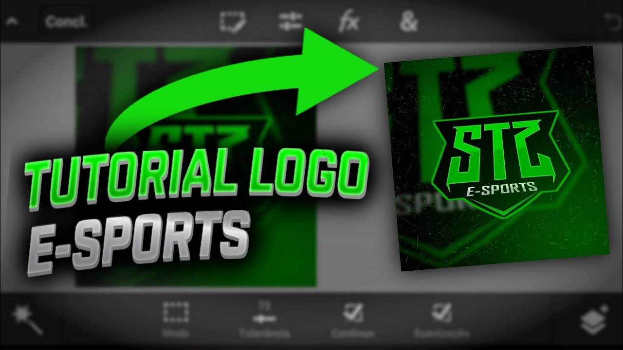 COMO FAZER LOGO PARA GUILDA FREE FIRE  ESTILO SS E-SPORTS