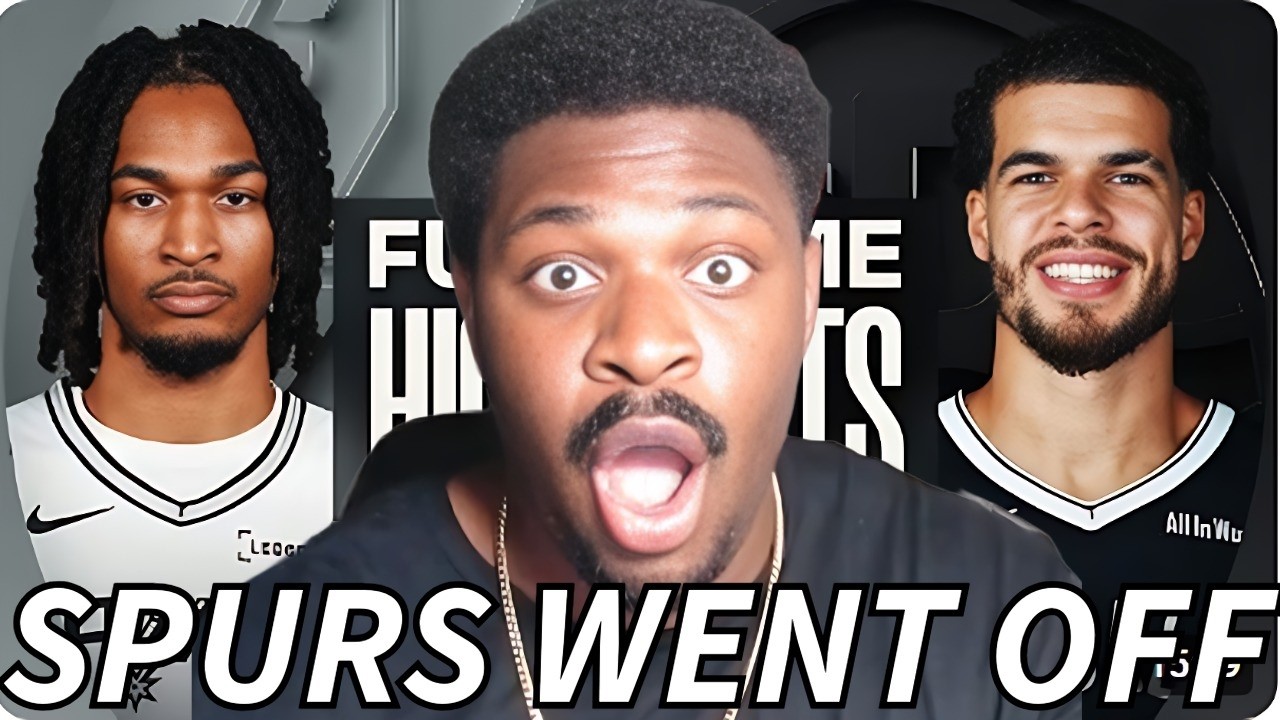 Julian Champagnie Couldn’t Miss 🤯 | Spurs vs Nets Reaction