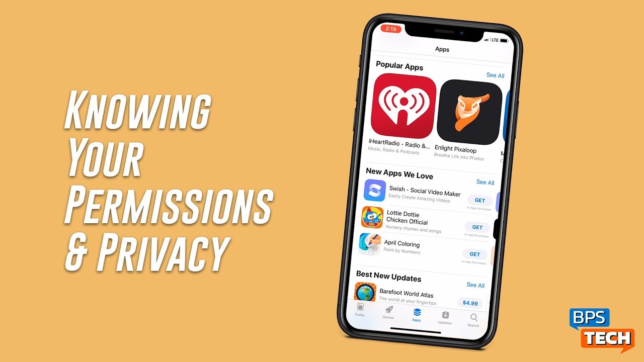 Knowing Your Permissions and Privacy
