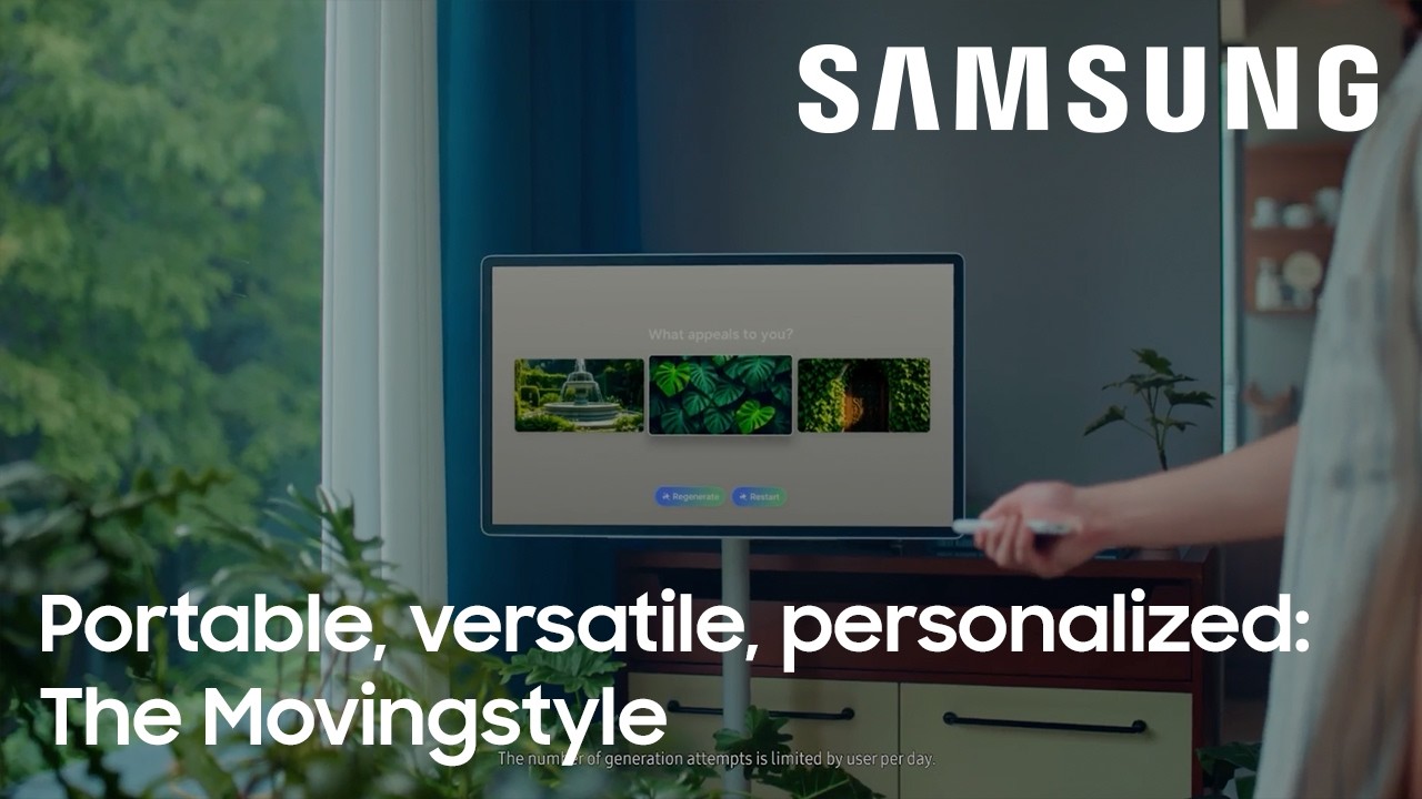 Портативный, универсальный, персонализированный: Movingstyle | Samsung