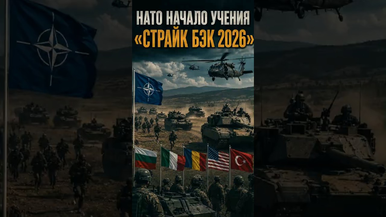 🇧🇬 ЩИТ НАТО: МАСШТАБНЫЕ УЧЕНИЯ &laquo;Strike Back 2026&raquo; В БОЛГАРИИ! 1500 ВОЕННЫХ И 420 БОЕВЫХ МАШИН