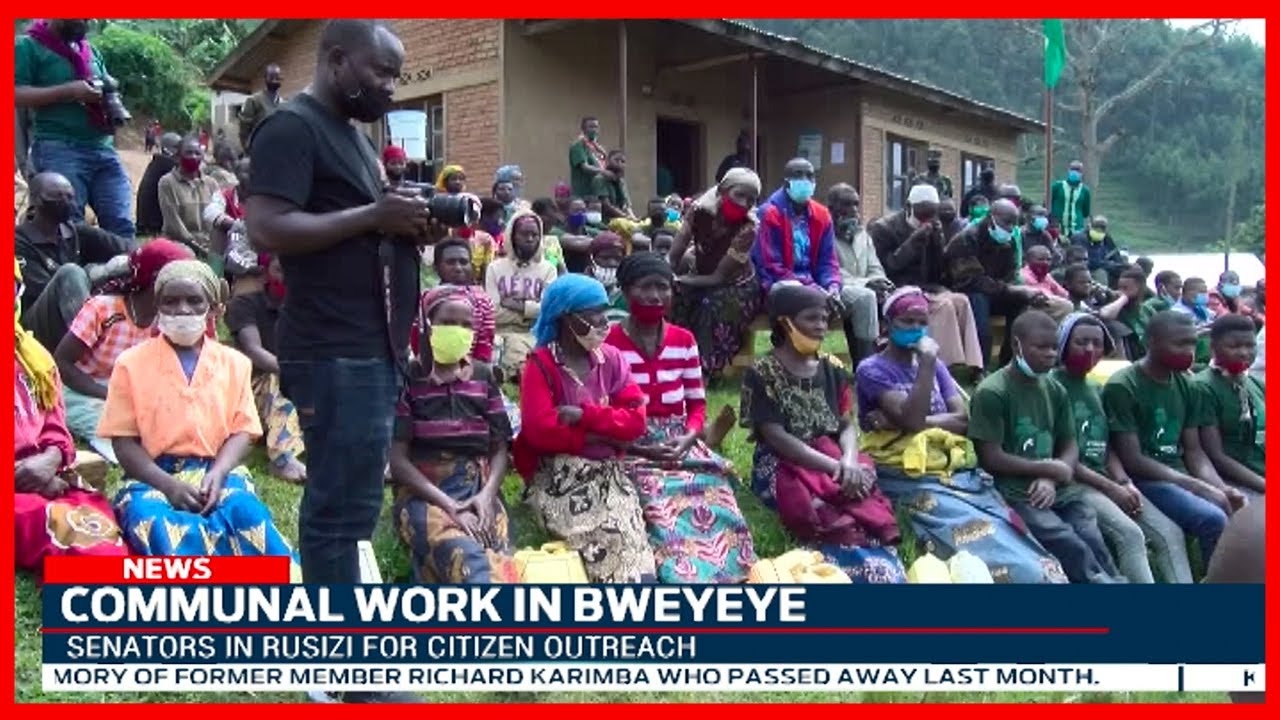 Residents of Bweyeye ask senators for public transport link