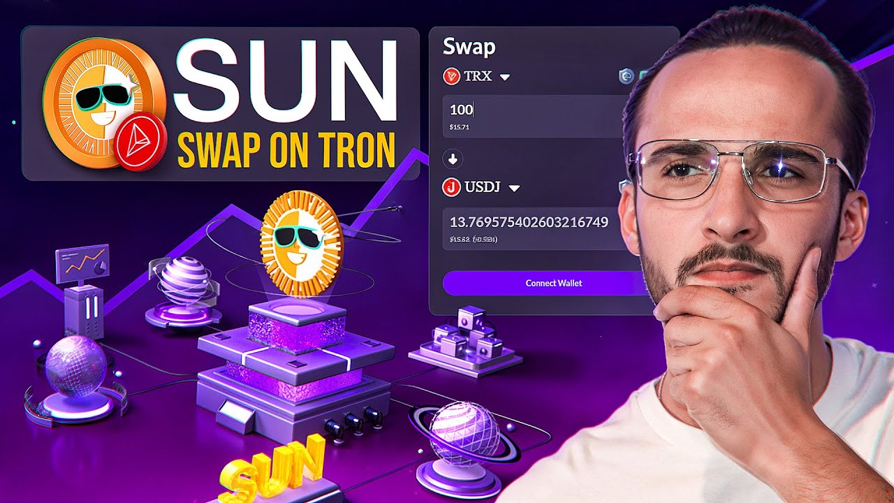 Как совершать обмены в сети Tron [Учебное пособие по SunSwap DEX]