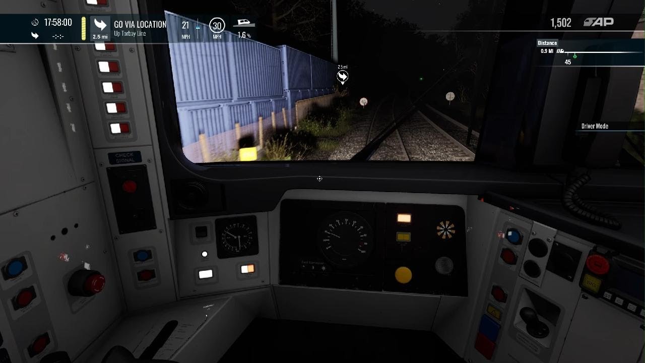 TSW 6 - Paignton To Exeter St Davids (Class 166 GWG) Local Midnight Shift 🇬🇧🌙