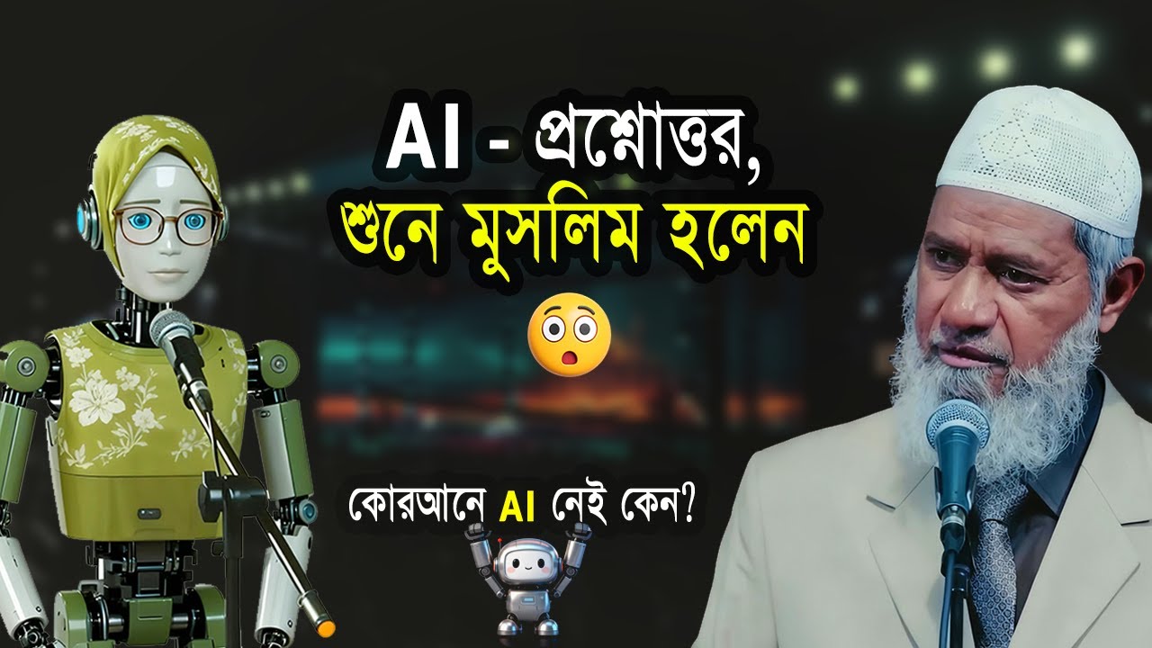 dr zakir naik bangla-কোরআনে AI নেই কেন? জাকির নায়েক | Islam & peace
