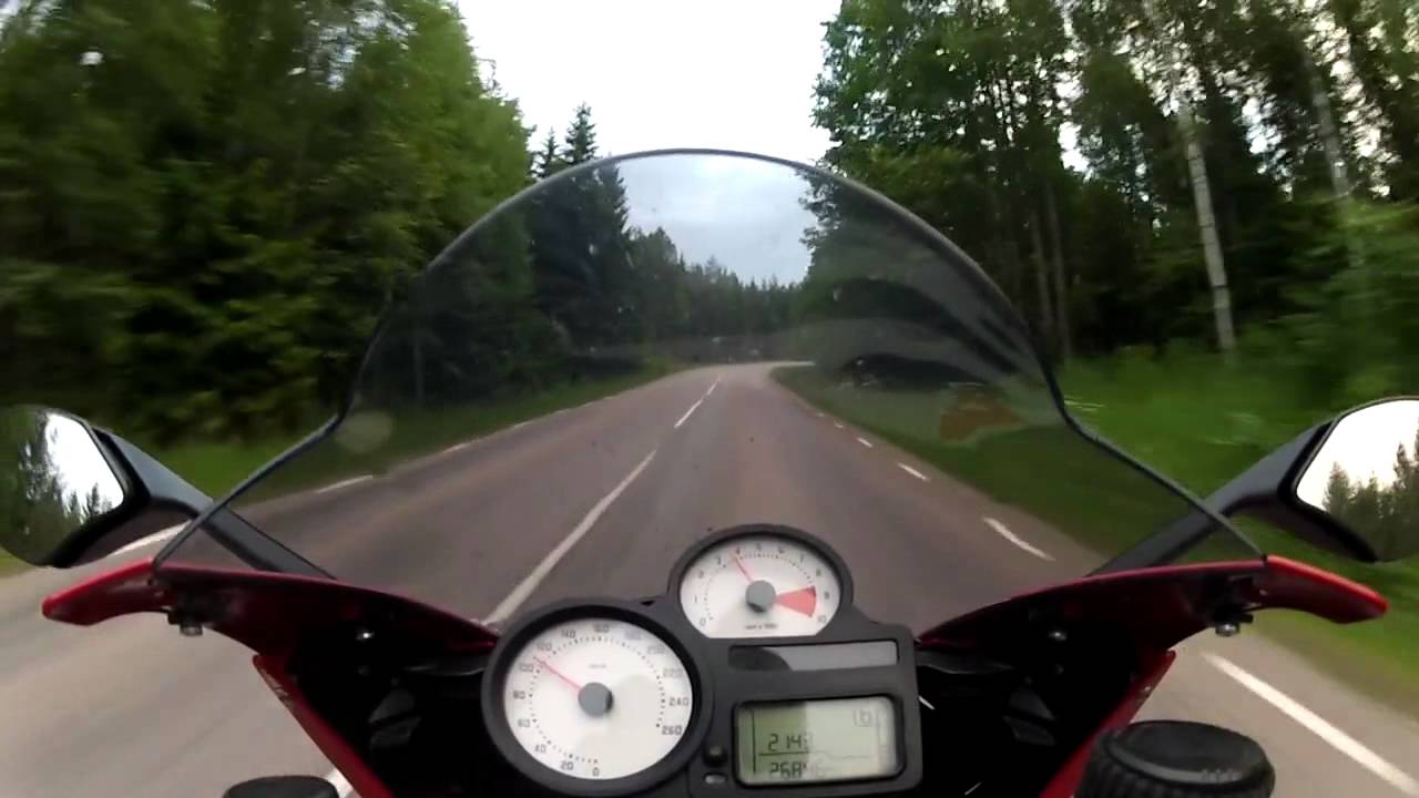BMW R1200S Testar GoPro Hero 2 Med BMW K1100RS