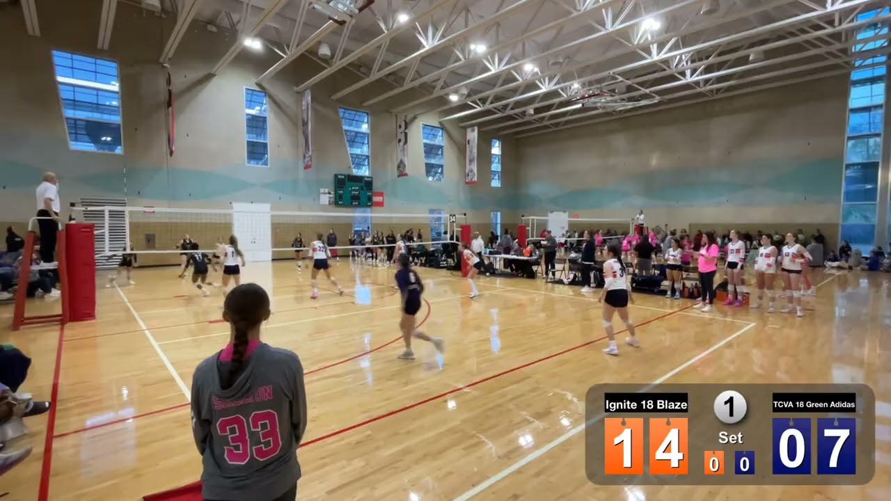 Ignite 18 Blaze vs TCVA 18 Green Adidas set 1 ~ 2/8/2026