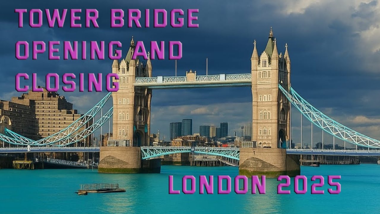 Tower Bridge Opening and Closing UK