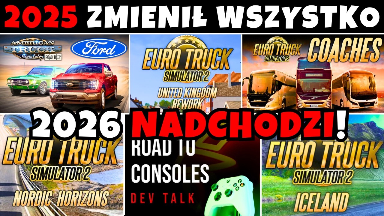 ETS2 & ATS &ndash; NAJWIĘKSZY ROK W HISTORII SCS Software? Podsumowanie 2025 #eurotrucksimulator2 #ets2