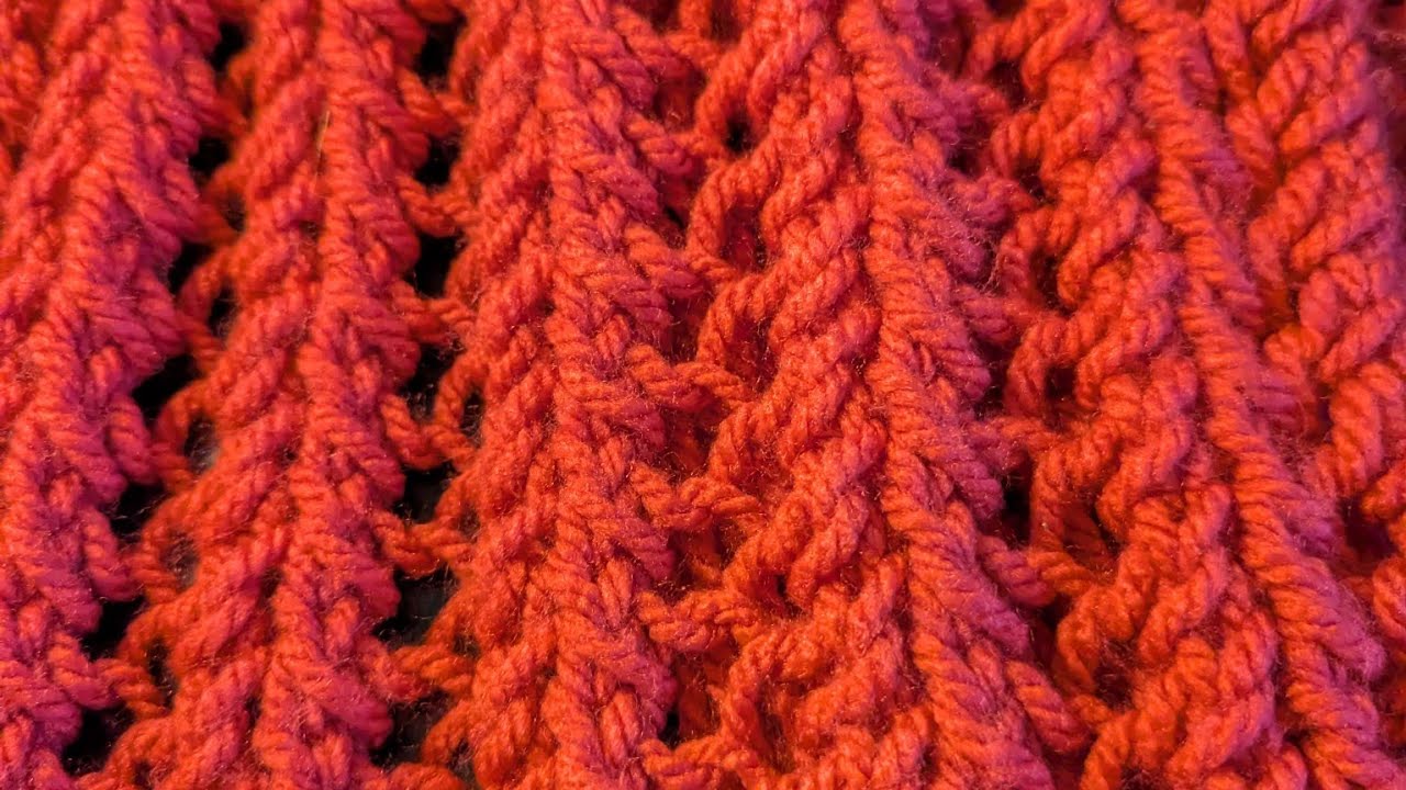 Easy Free Knitting Scarf Tutorial 2