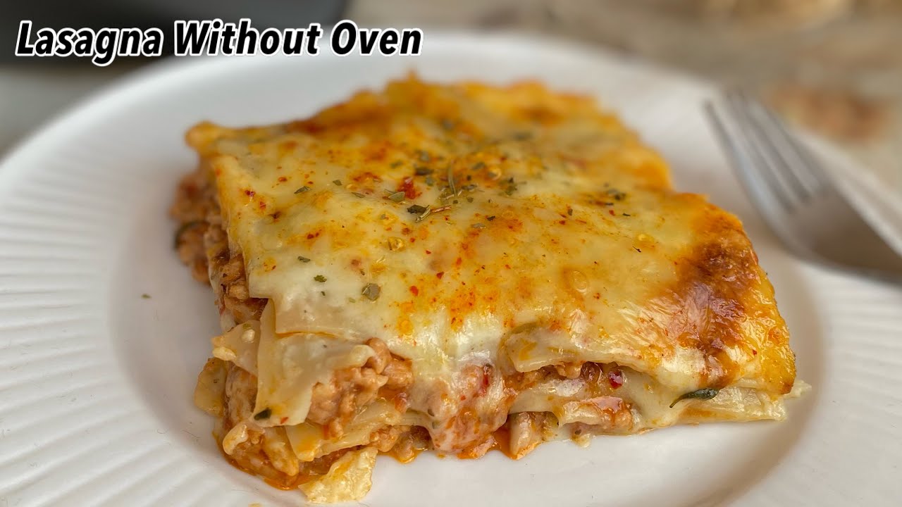 Chicken lasagna recipe with very easy and basic ingredients | Without oven lasagna recipe