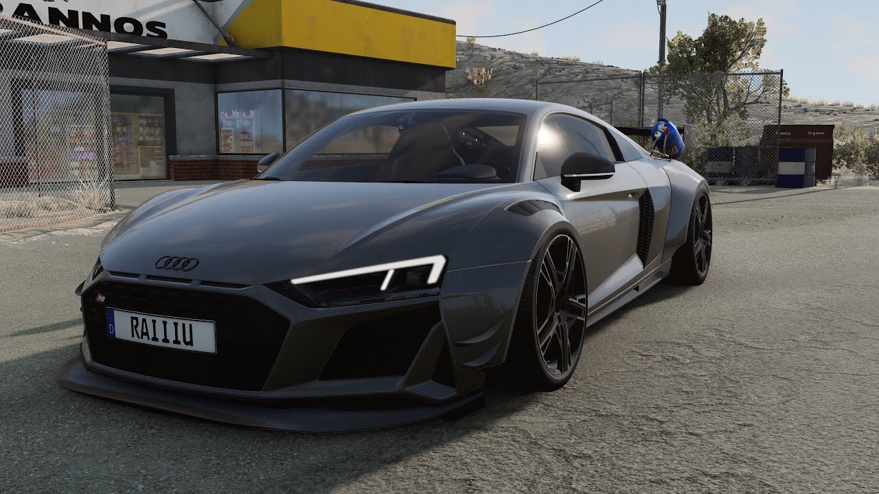MONSTER AUDI R8 (BeamNG.drive)