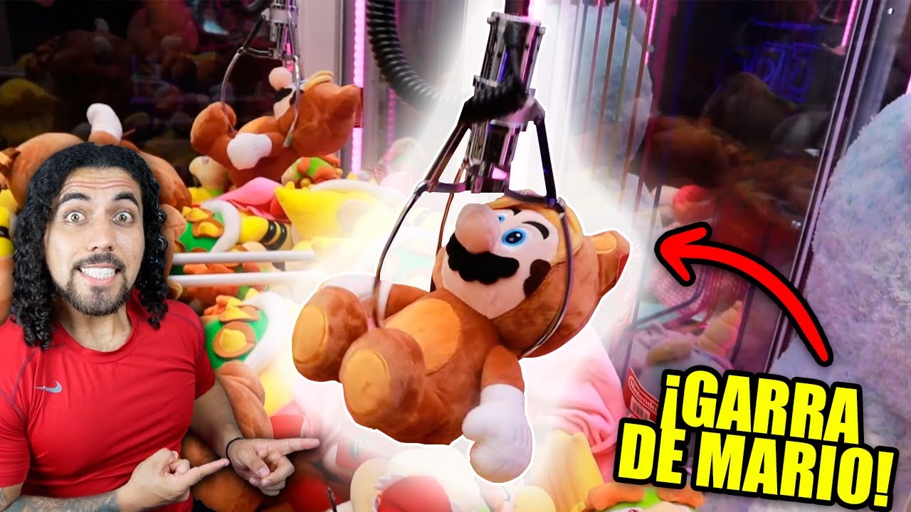¡Una MÁQUINA DE GARRA de MARIO BROS!