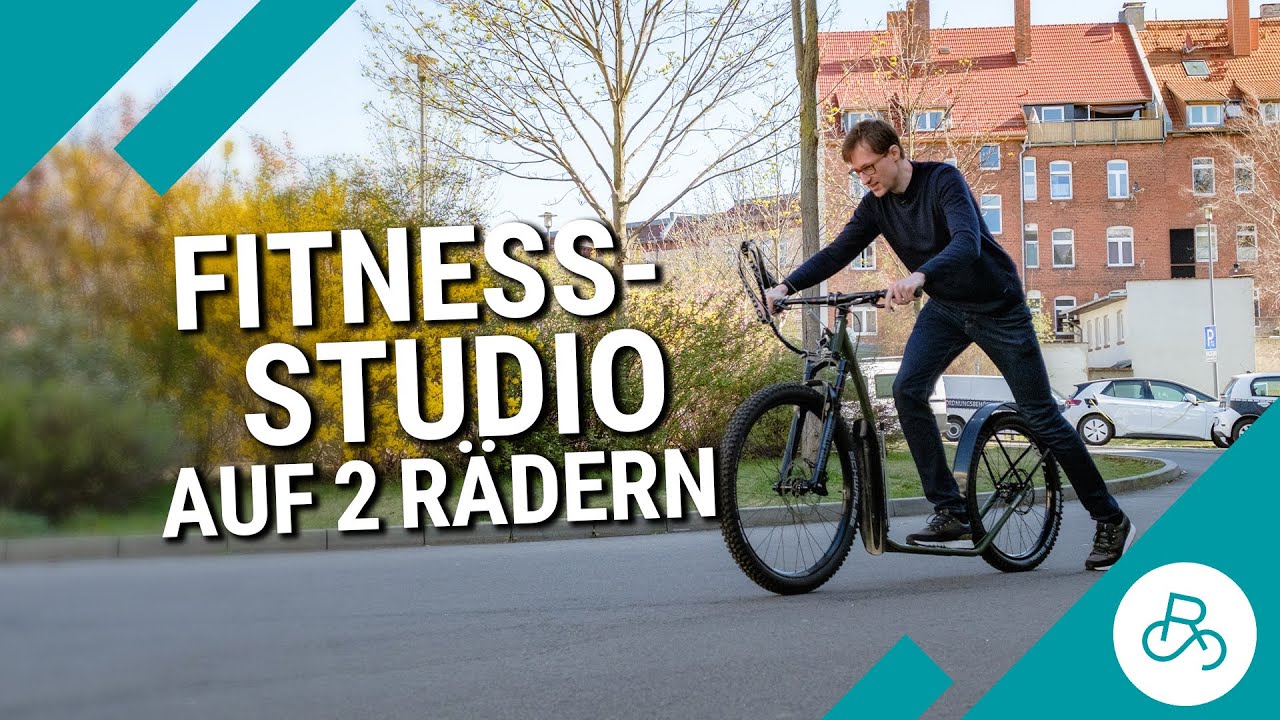 Schnapp dir das Fitnessstudio auf zwei Rädern