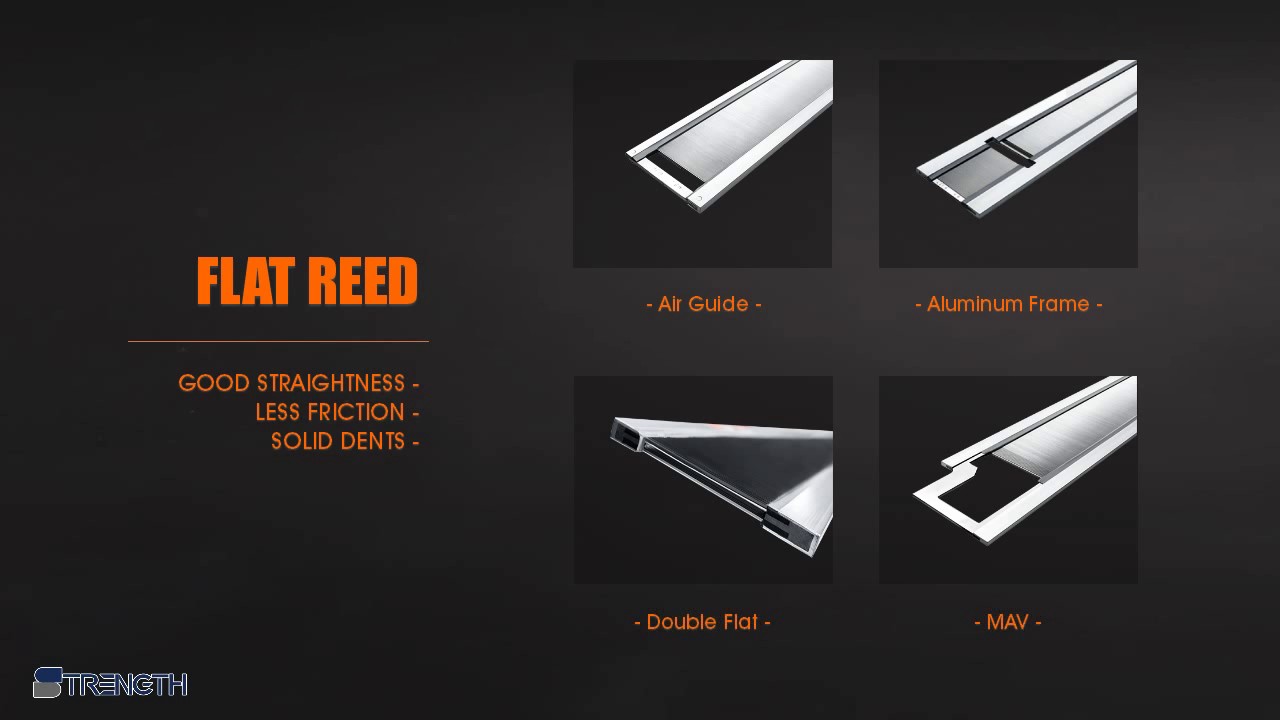 Weaving Reed for Rapier or Air-jet looms