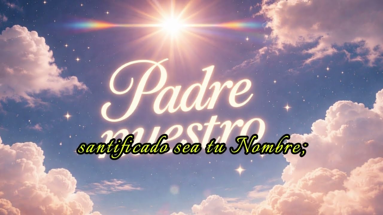 ¡DETENTE! Reza el Padre Nuestro Así y Siente a Dios 🔥 Padre Nuestro