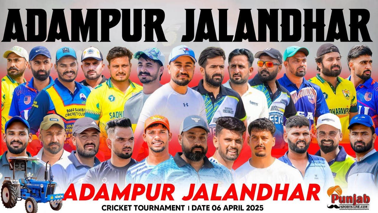 Adampur Jalandhar Cricket Tournament 2025 @Surjitsinghsandhu89​